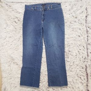 🔥 Bill Blass Vintage Swiss Dot Jeans